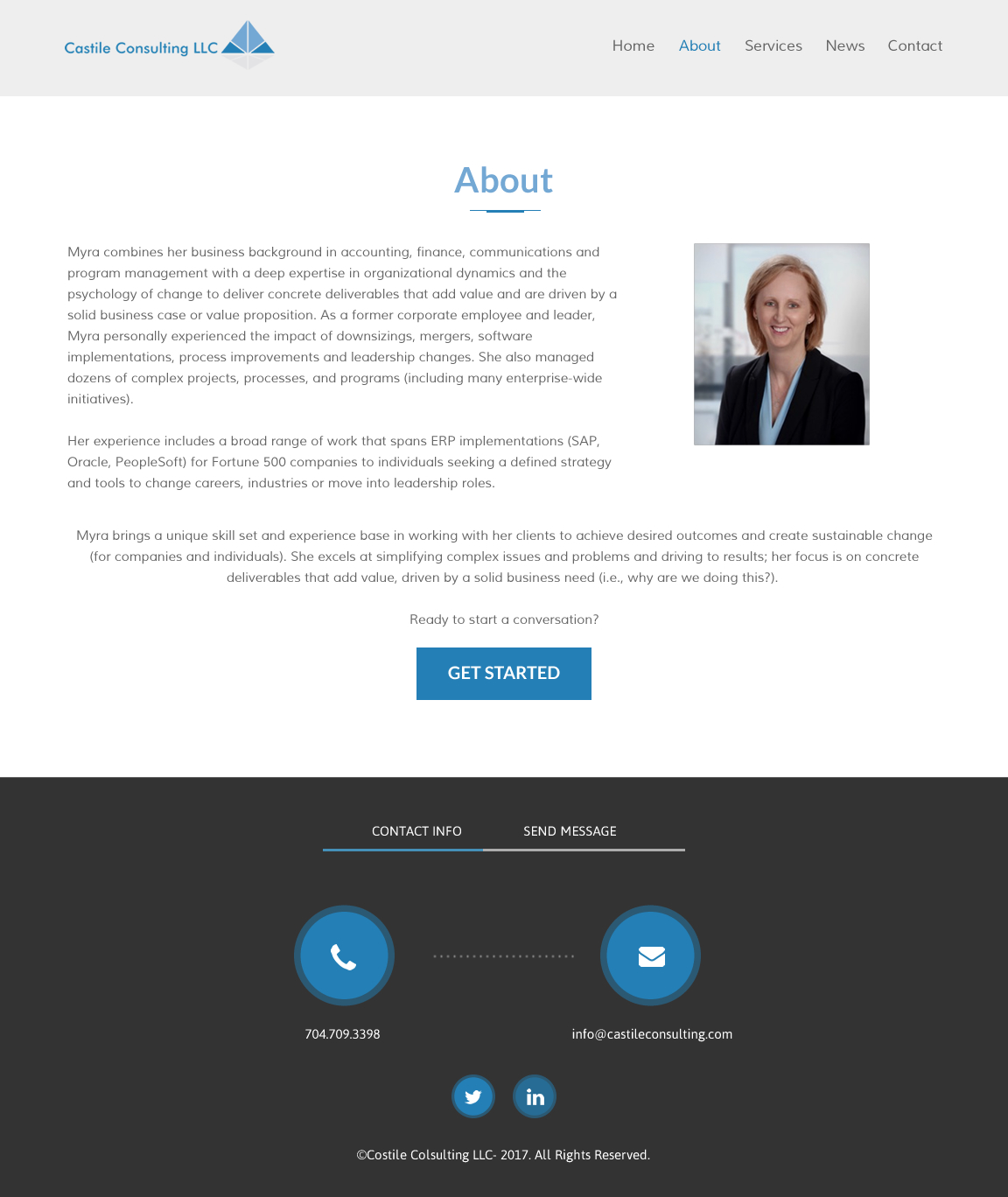 Web Design par rightway pour Castile Consulting | Design #17705241