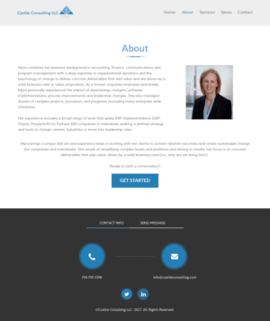 Web Design by rightway for Castile Consulting | Design: #17705241