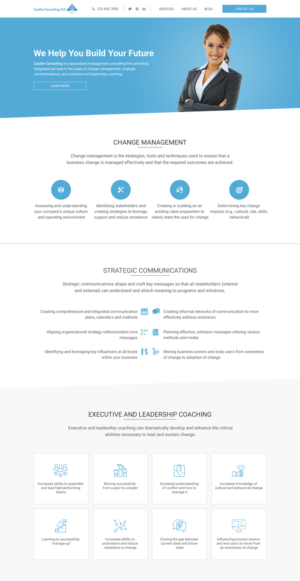 Web Design by vsplch 2 for Castile Consulting | Design: #17415506