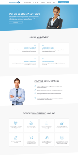 Web Design by vsplch 2 for Castile Consulting | Design: #17416184