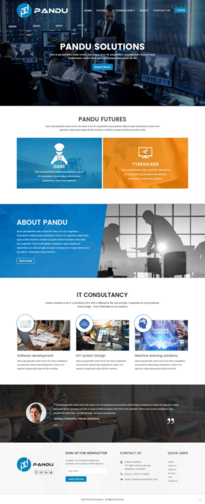 Web Design by pb for this project | Design: #17396316