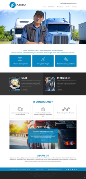Web Design by pb for this project | Design: #17396320