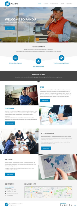 Web Design by pb for this project | Design: #17396323
