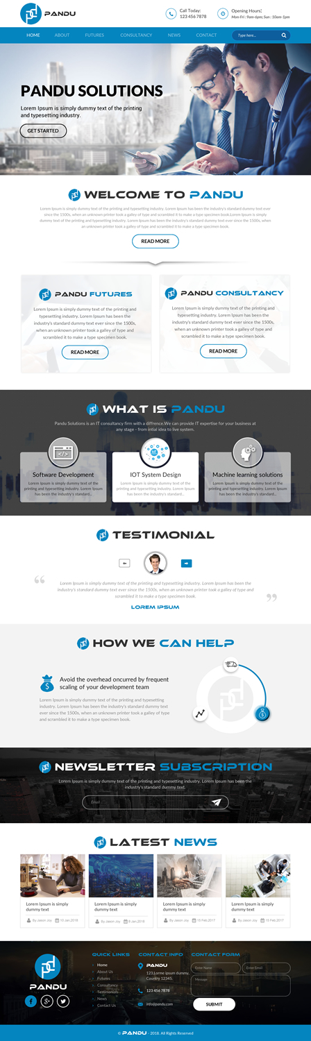 Web Design by rightway for this project | Design #17425555