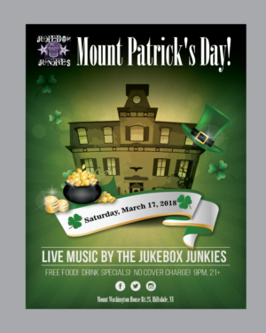 Mount Patrick's Day | Flyer Design by alex989