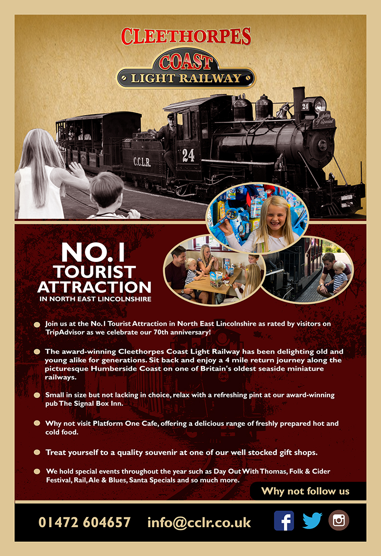 Poster Design by NILDesigns for Cleethorpes Light Railway Ltd | Design #17620073