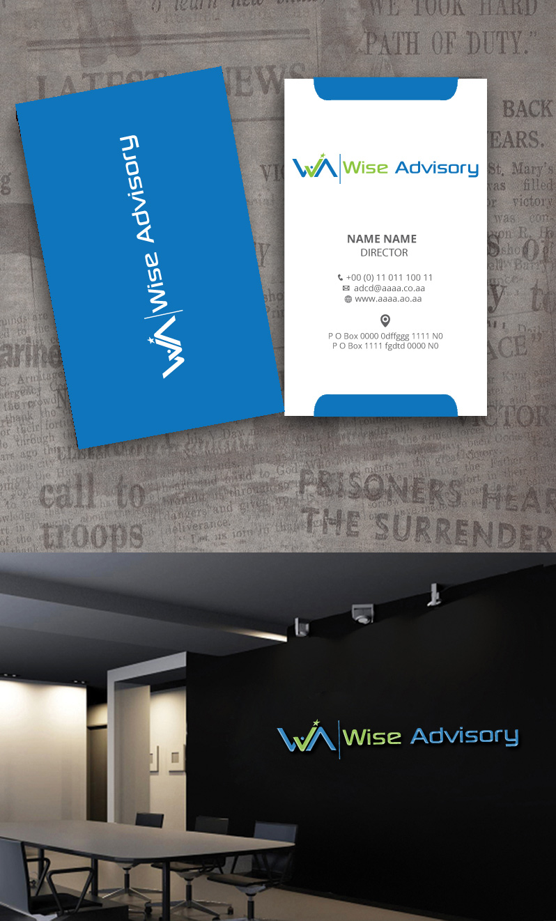 Logo Design by zebronicgraphic for Wise Advisory LLC | Design #17409791