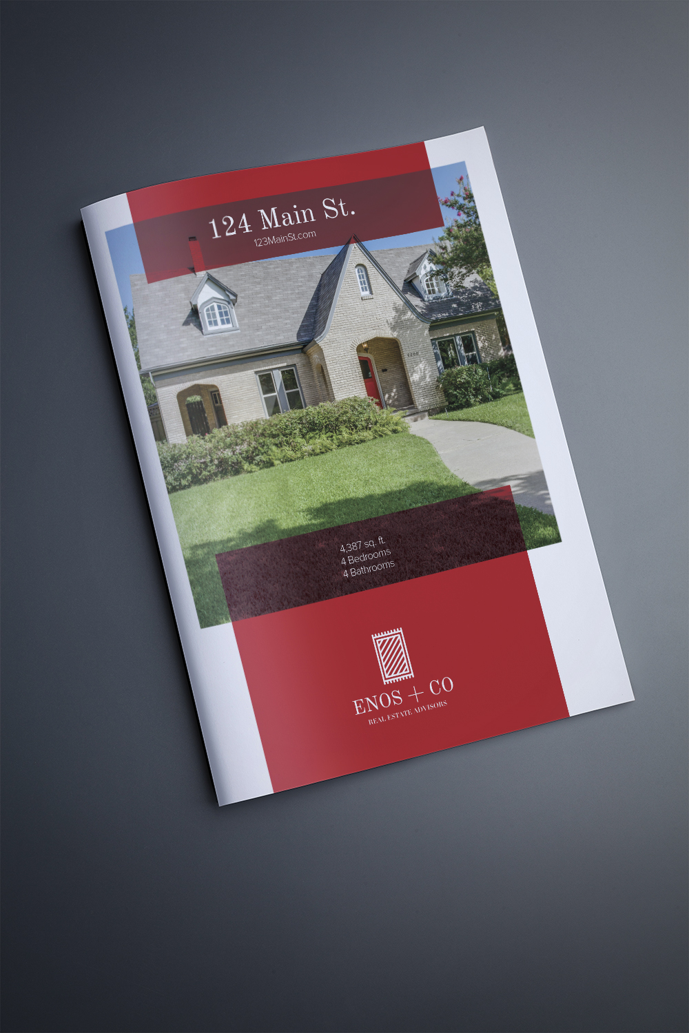 Brochure Design by banedsgn for Enos + Co Real Estate Advisors | Design #17405630