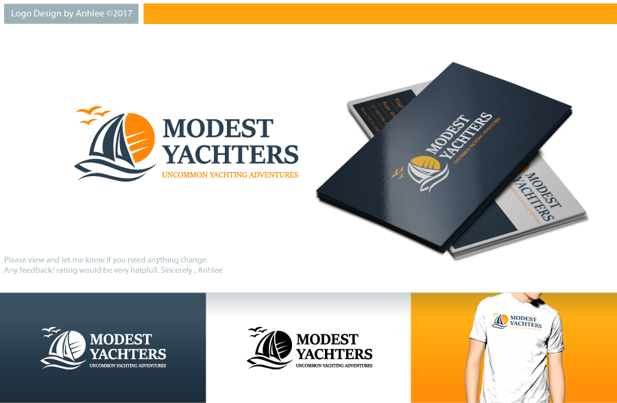 Logo Design by Anhlee for Modest Yachters | Design #17383045