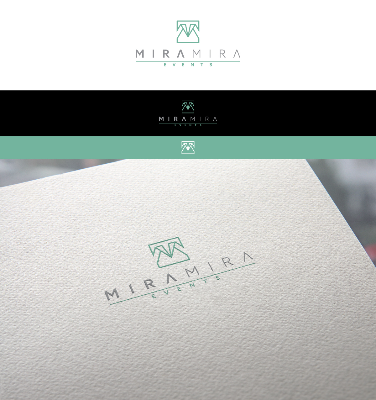 Logo Design by ultramarin for Mira Mira Events | Design #17557730