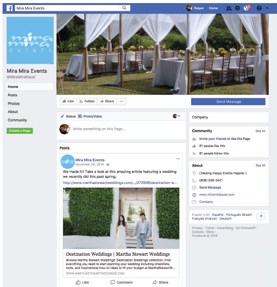 Logo Design by reganhmb for Mira Mira Events | Design #17557209