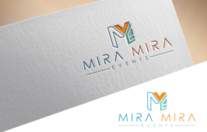 Diseño de Logo por A S design @ para Mira Mira Events | Diseño: #17418324