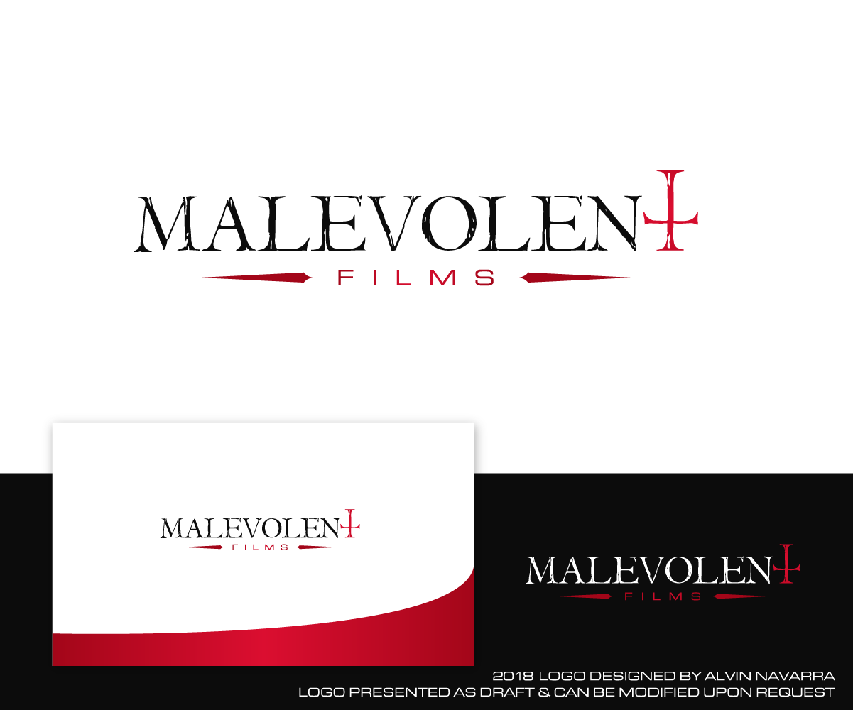 Logo Design by alvinnavarra for Malevolent Films | Design #17409375