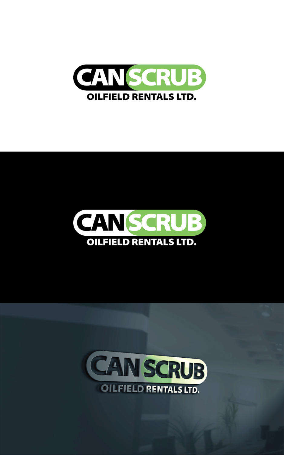 Diseño de Logo por HWdesigns para CanScrub oilfield rentals ltd  | Diseño #17409843