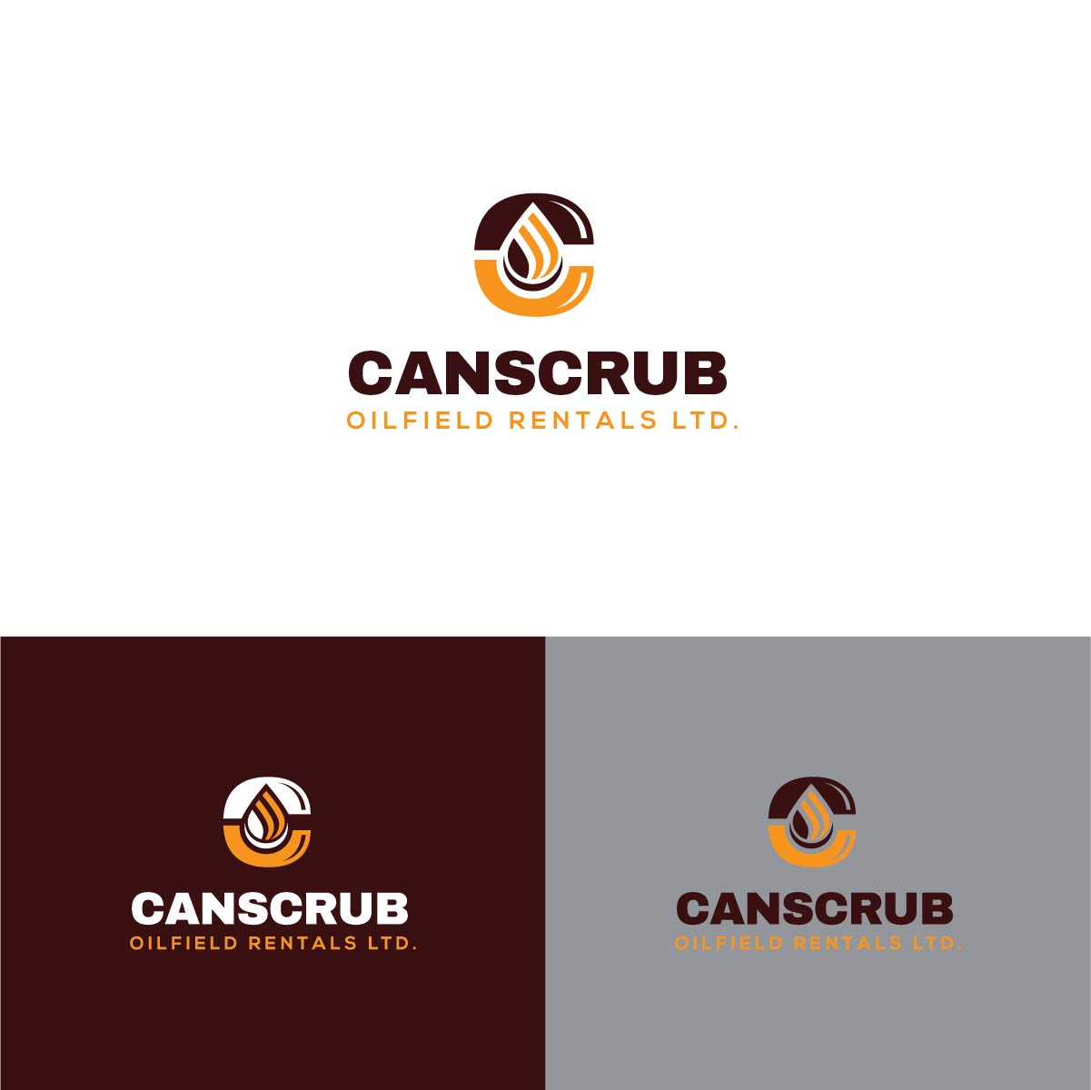 Logo Design by Deziners Zone for CanScrub oilfield rentals ltd  | Design #17401060