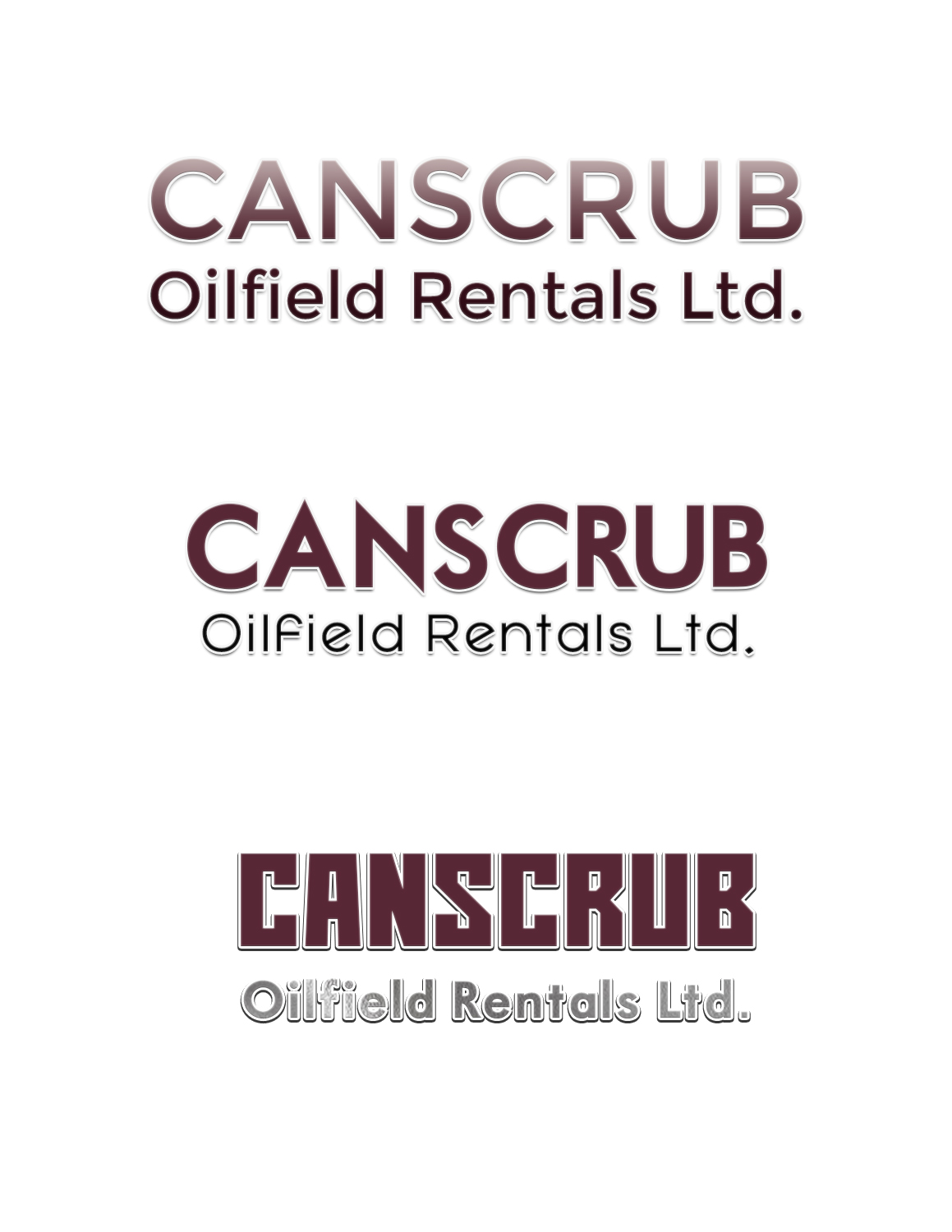 Logo Design by Club Flyer Studios for CanScrub oilfield rentals ltd  | Design #17409331