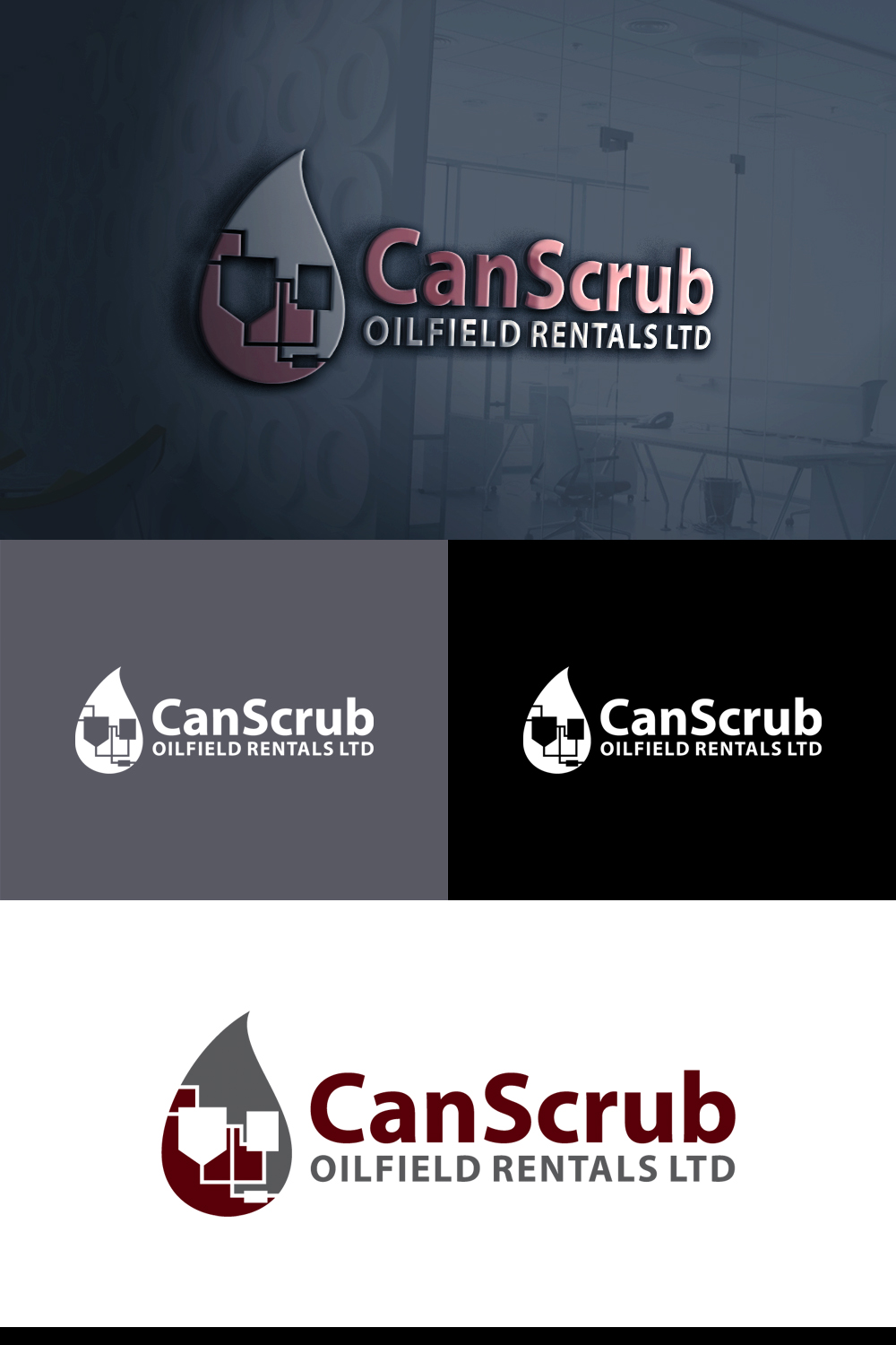 Diseño de Logo por e-graphics para CanScrub oilfield rentals ltd  | Diseño #17385748