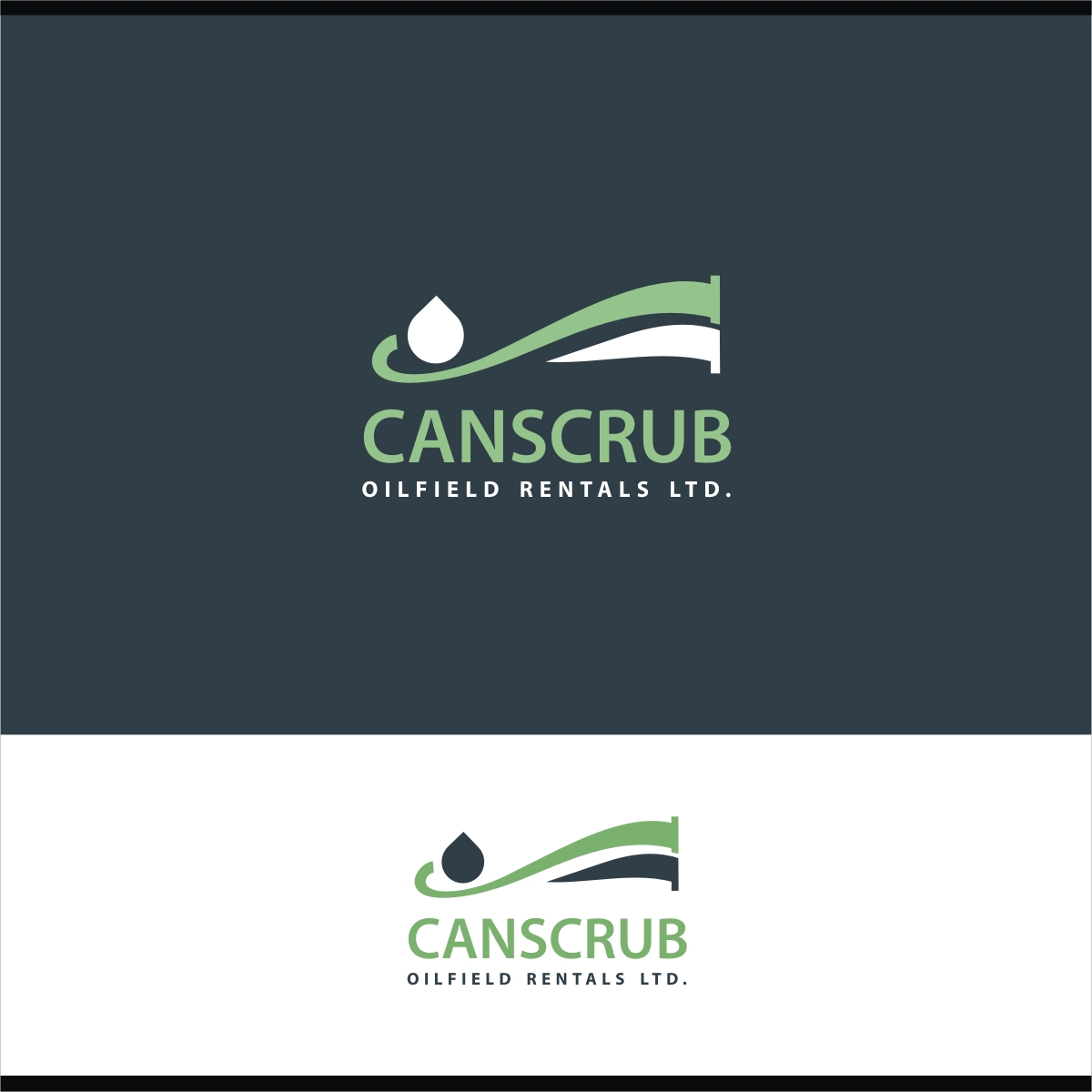 Diseño de Logo por e-graphics para CanScrub oilfield rentals ltd  | Diseño #17397072
