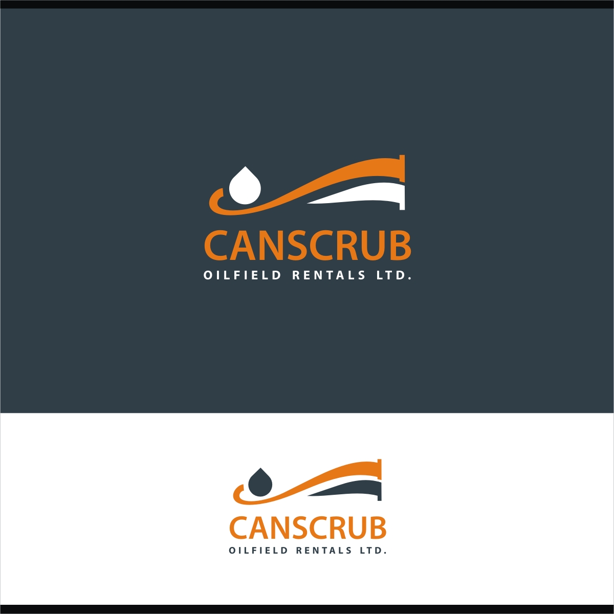 Diseño de Logo por e-graphics para CanScrub oilfield rentals ltd  | Diseño #17397073