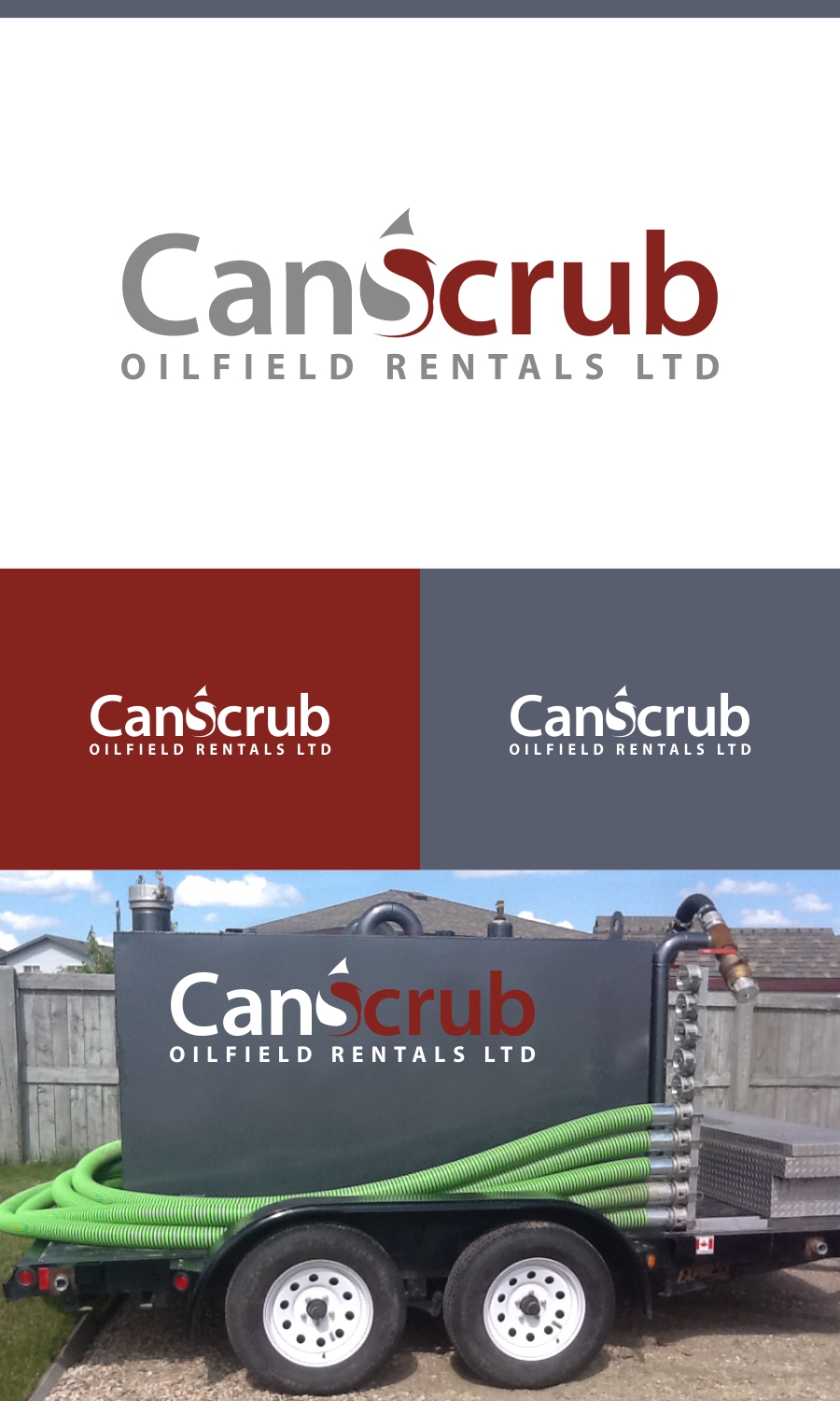 Diseño de Logo por e-graphics para CanScrub oilfield rentals ltd  | Diseño #17397100