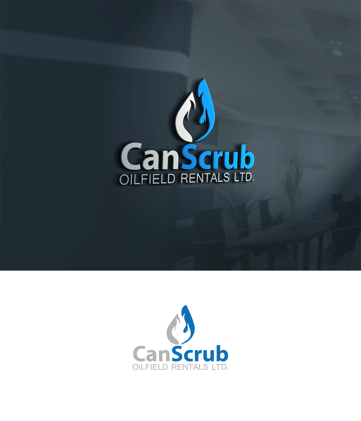 Logo Design by supercreative for CanScrub oilfield rentals ltd  | Design #17400793