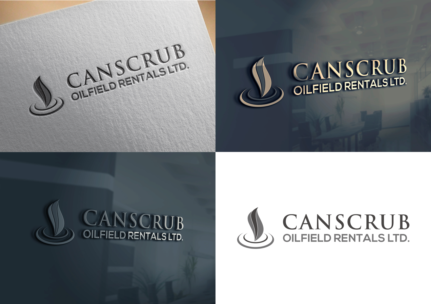 Logo Design by aqilazhifara for CanScrub oilfield rentals ltd  | Design #17397663