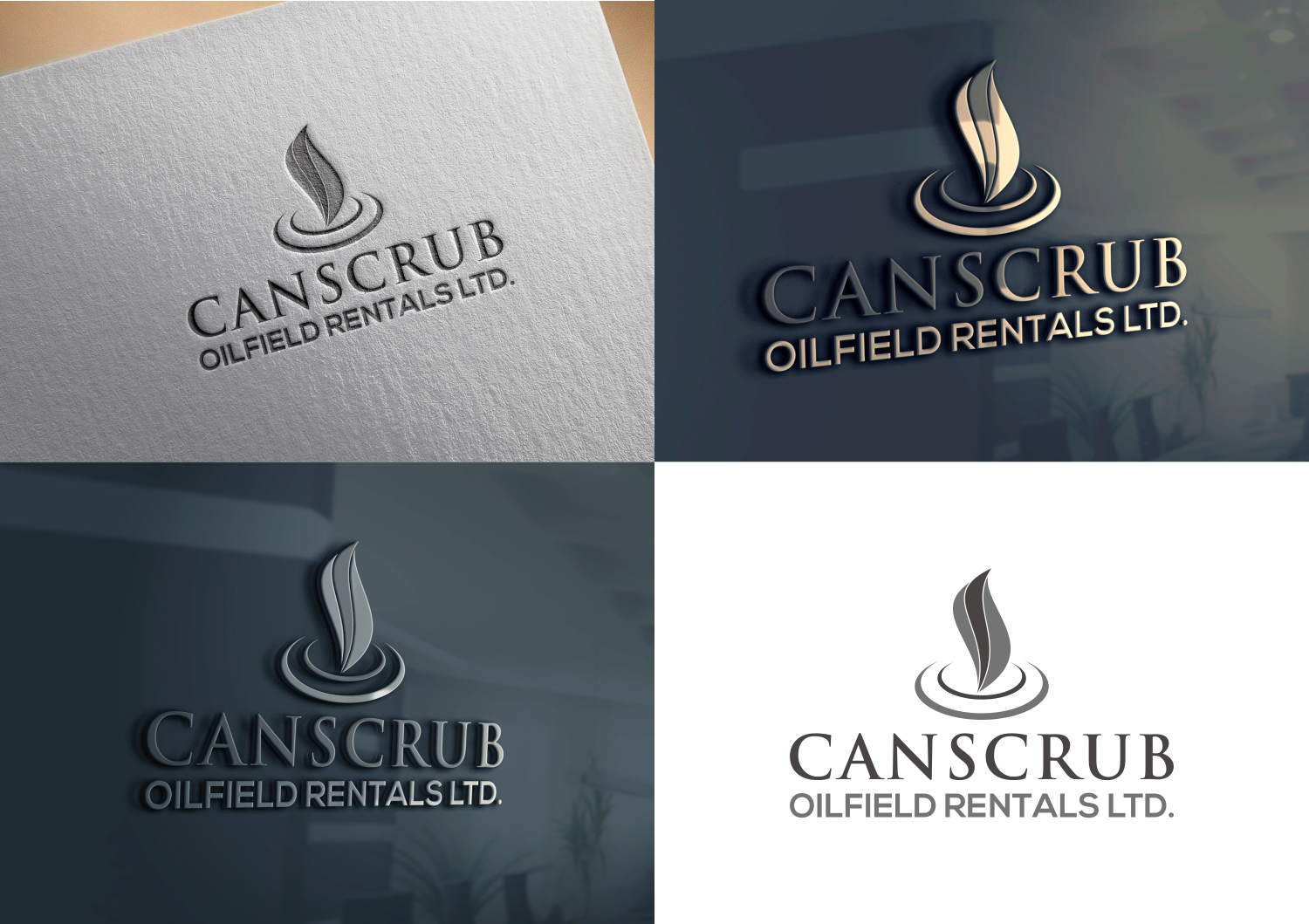 Diseño de Logo por aqilazhifara para CanScrub oilfield rentals ltd  | Diseño #17397664