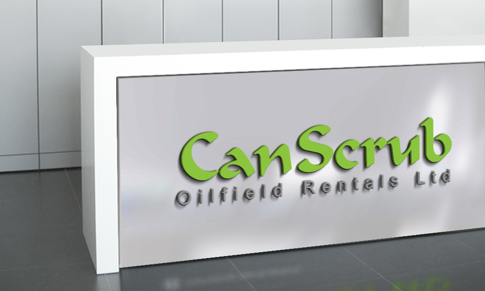 Logo Design by Lotus 3 for CanScrub oilfield rentals ltd  | Design #17396849
