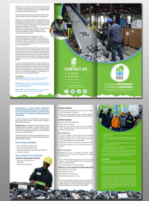 Broschüren-Design von debdesign für RecycleForce | Design: #17407326