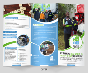 Brochure Design by SD WEBCREATION for RecycleForce | Design #17401568