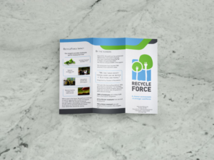 Brochure Design by Scorpius design for RecycleForce | Design #17393281