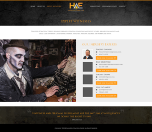 Web Design par Abhinav Katiyar pour Haunted Attraction Expert LLC | Design : #17491952