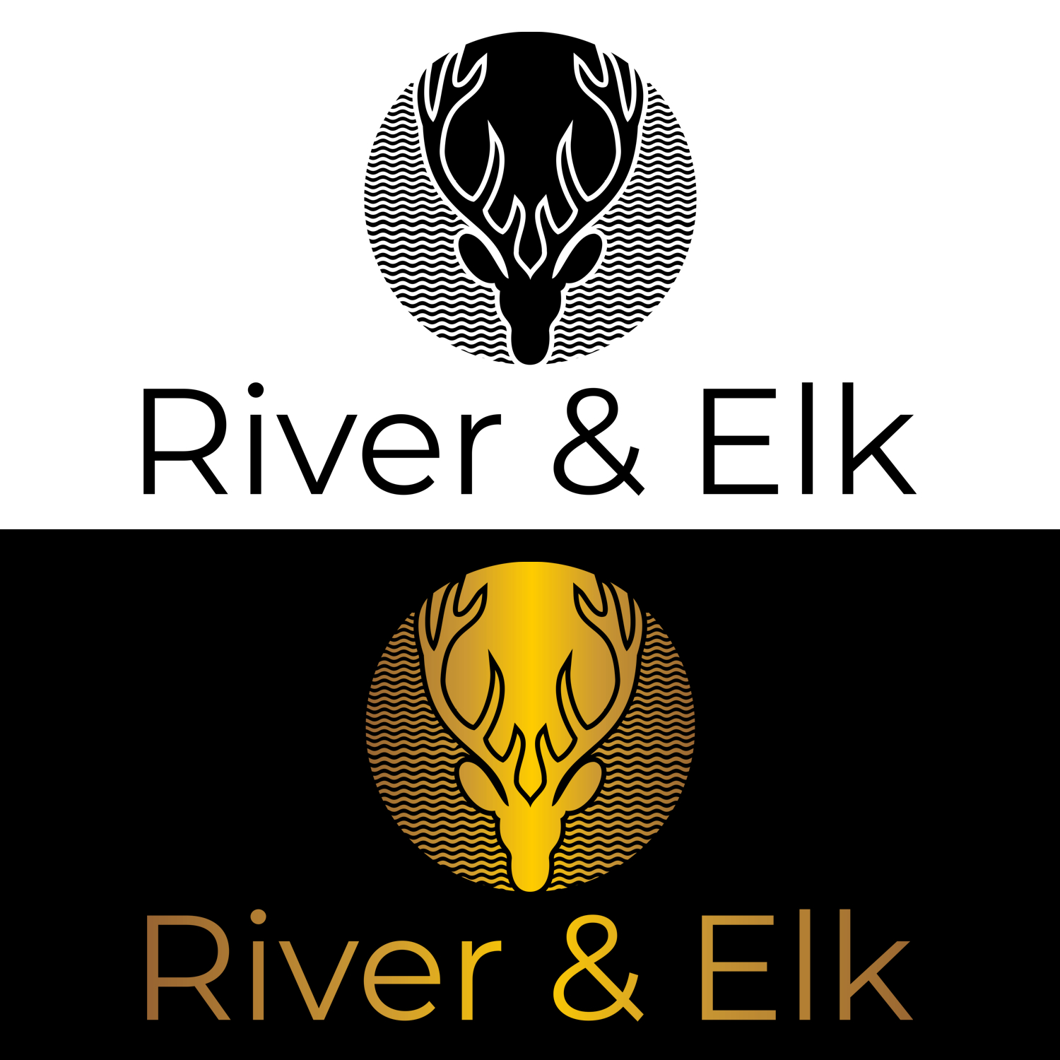 Logo Design by iwangmodulus for River & Elk | Design #17493240