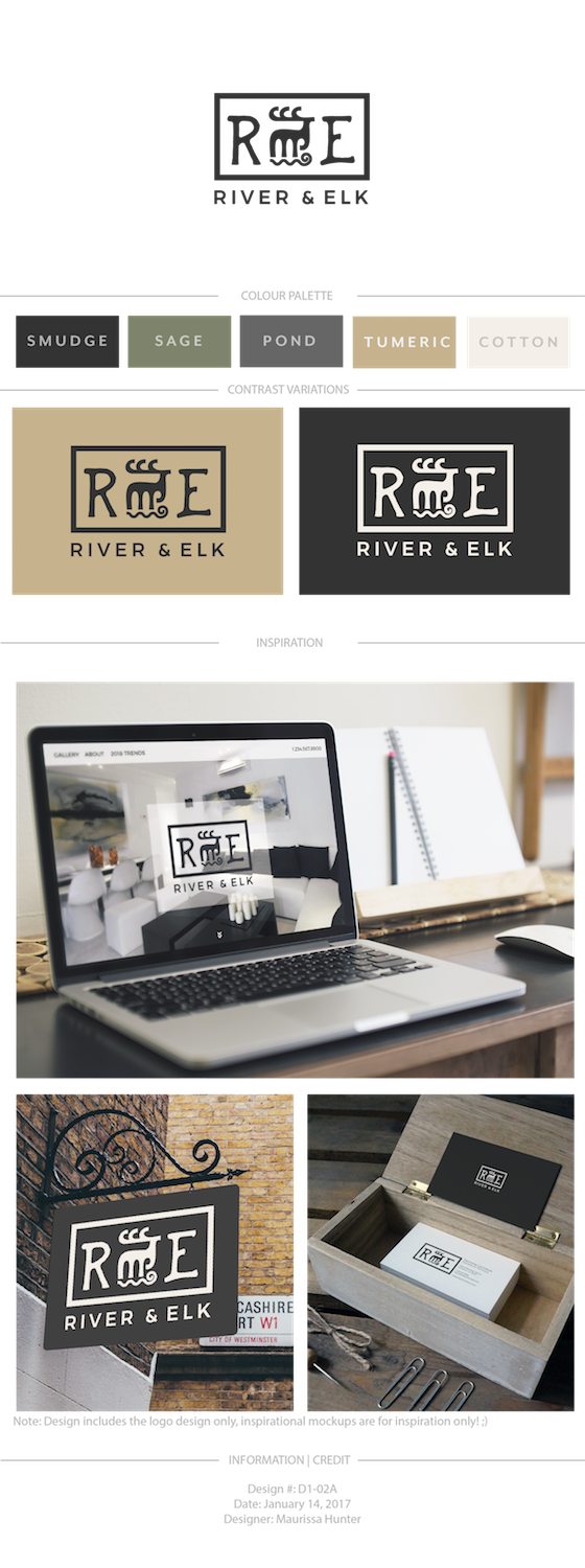 Logo-Design von Maurissahunter für River & Elk | Design #17444871