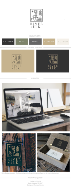 Logo Design by Maurissahunter for River & Elk | Design: #17444901
