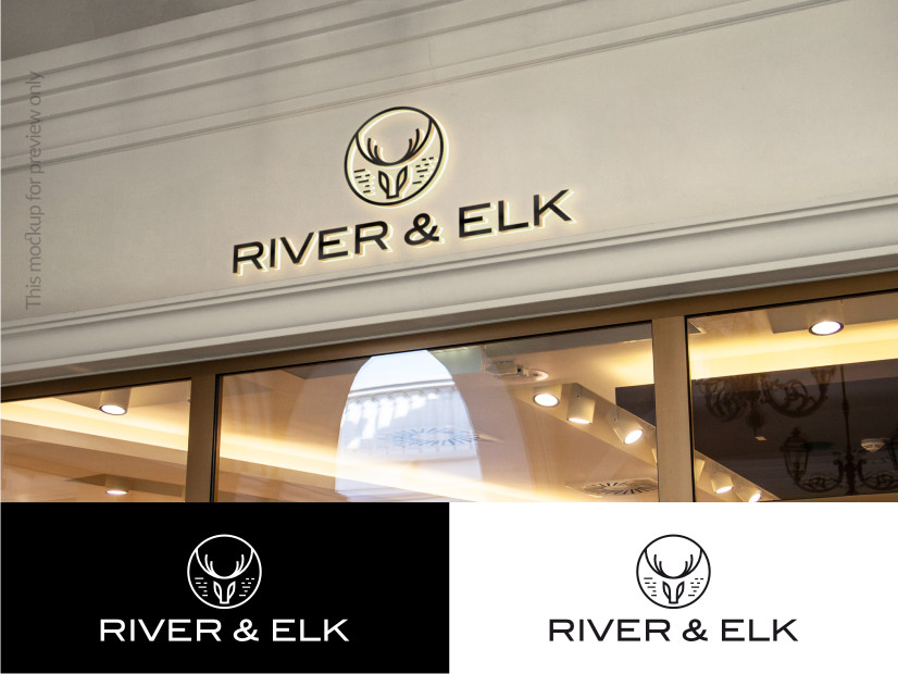 Logo Design by Atvento Graphics for River & Elk | Design #17434874