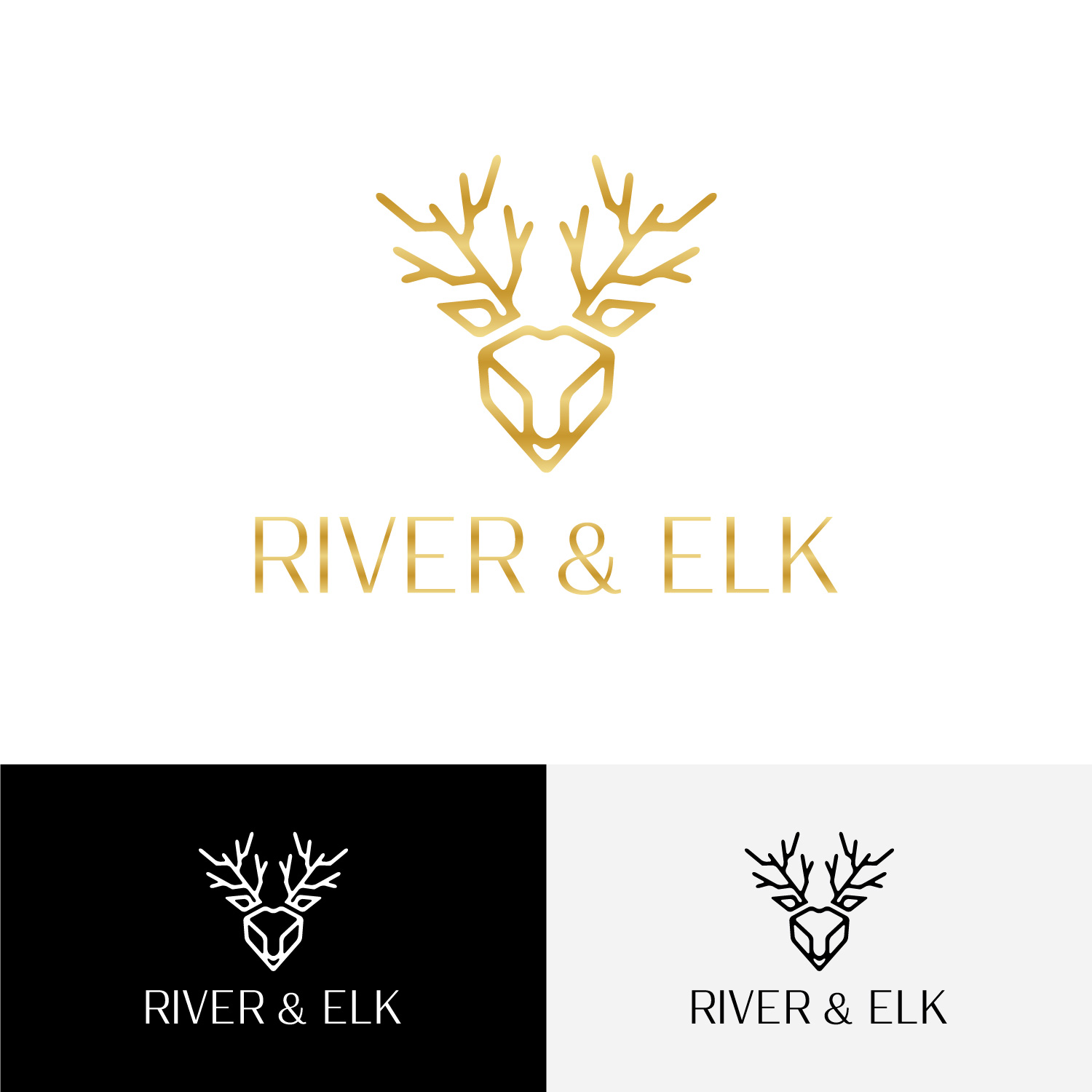 Logo Design by CS_Creatives for River & Elk | Design #17403302