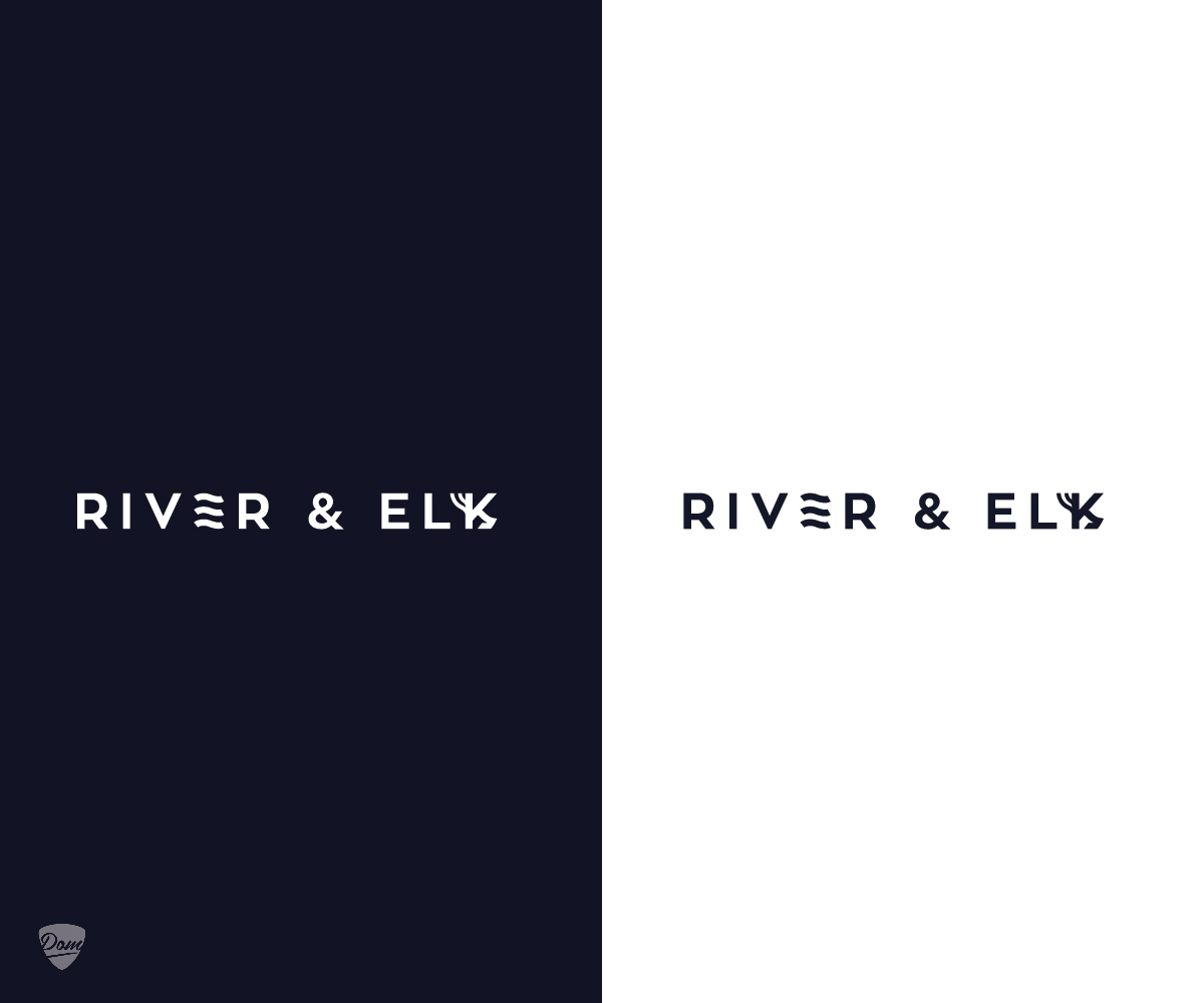 Logo Design by Rama Dom™ for River & Elk | Design #17438754