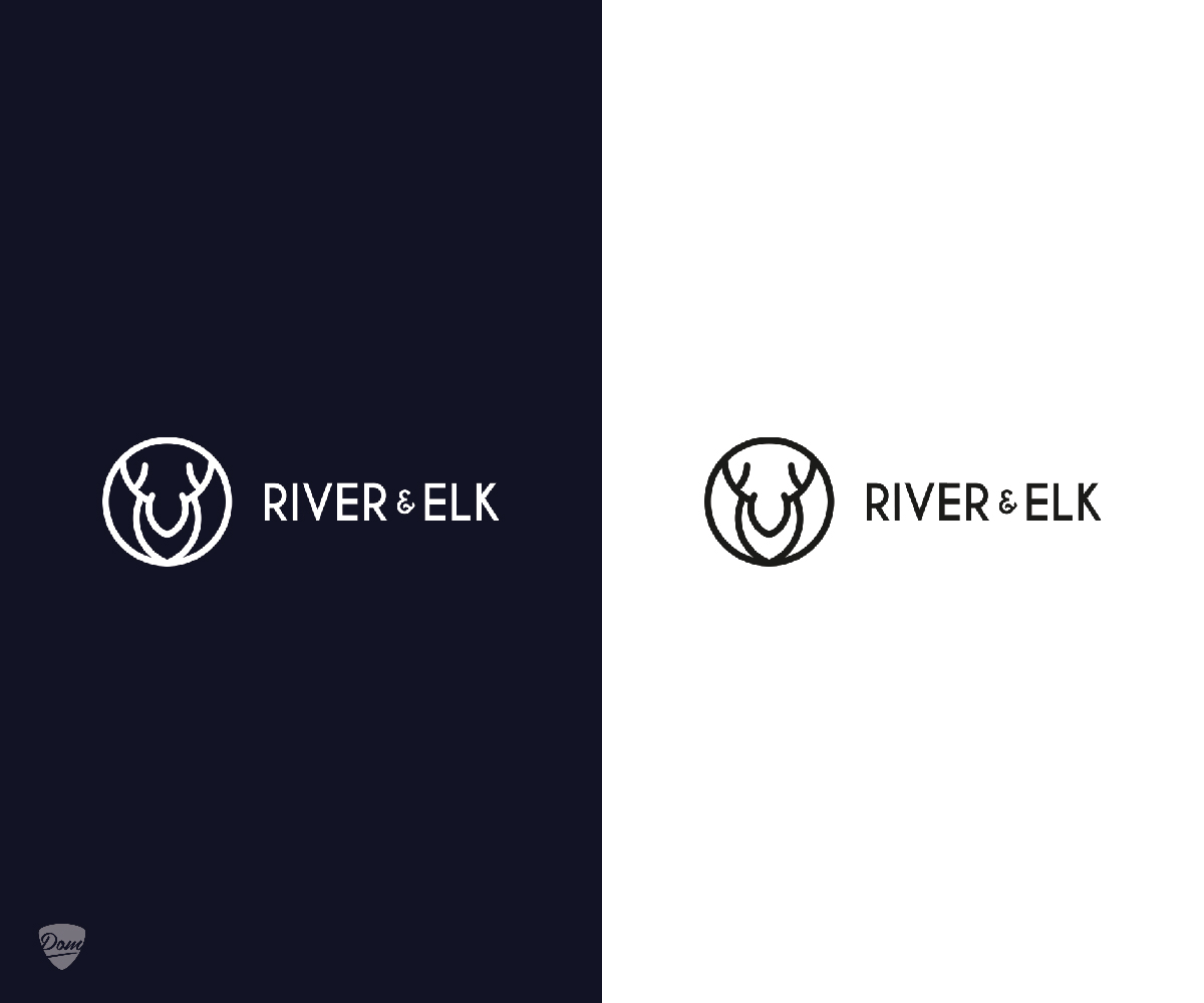 Logo-Design von Rama Dom™ für River & Elk | Design #17449758