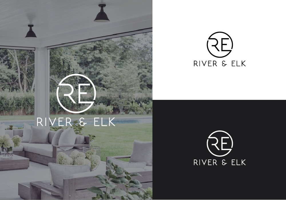 Logo Design by Deep Night for River & Elk | Design #17396548