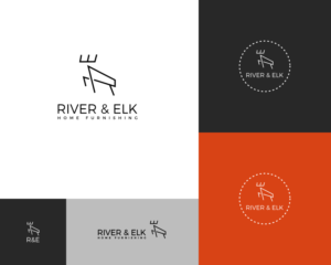 Logo Design by Maestral for River & Elk | Design: #17432181