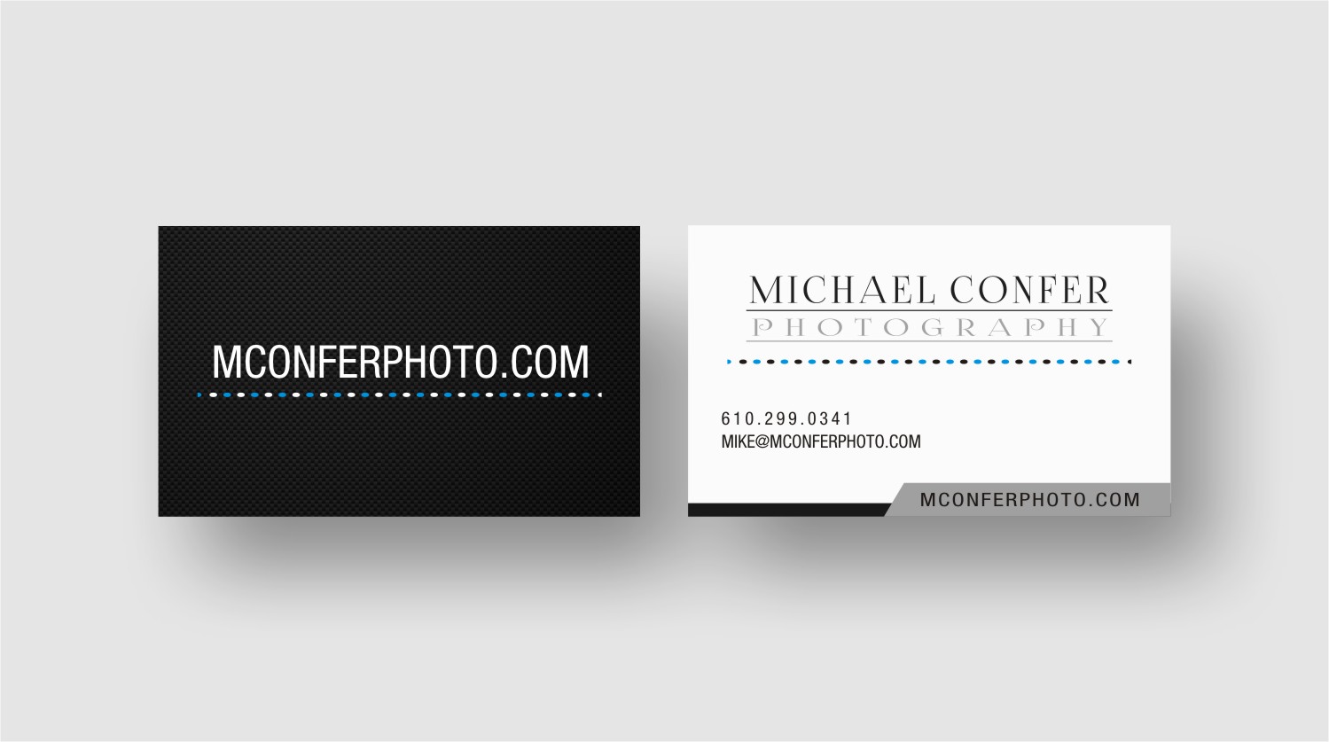 Diseño de Tarjeta de Presentación por INDIAN_Ashok para Michael Confer Photography | Diseño #17397000