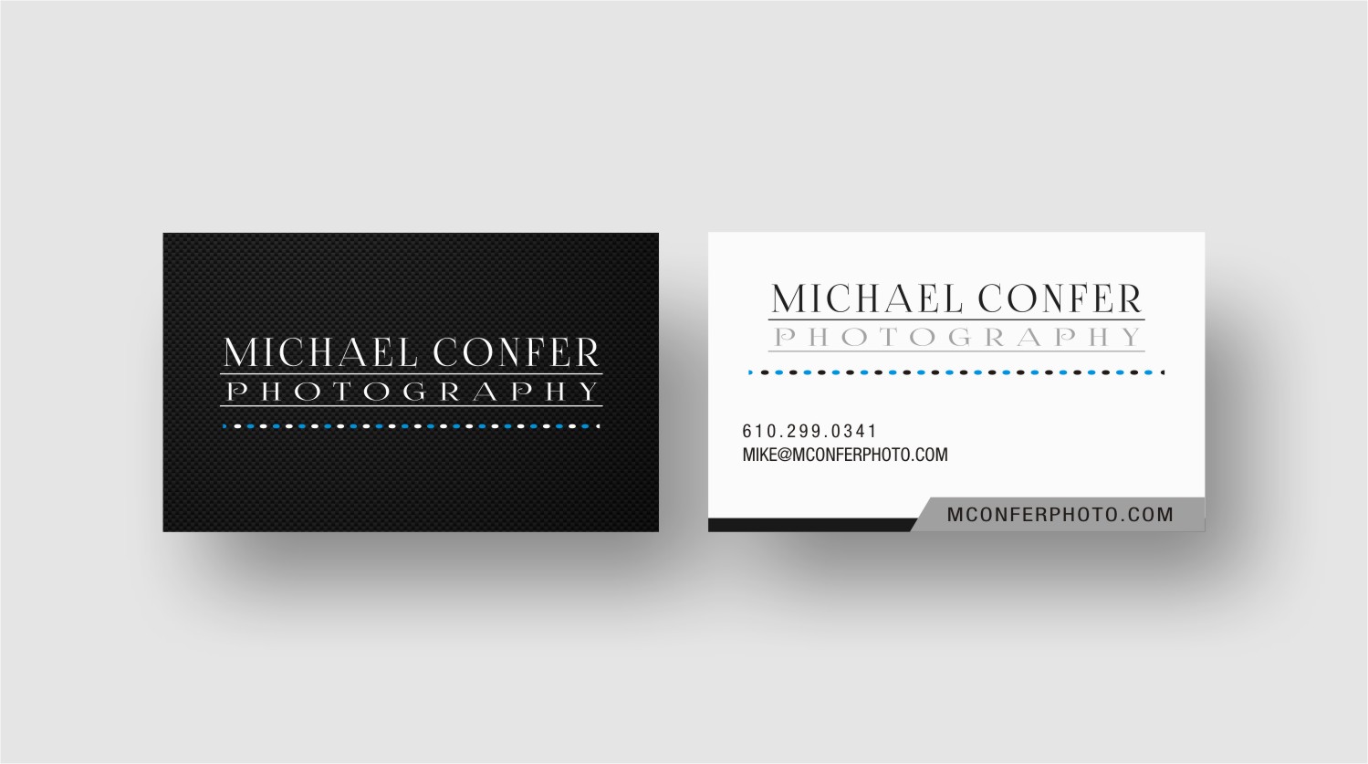 Business Card Design by INDIAN_Ashok for Michael Confer Photography | Design #17397001