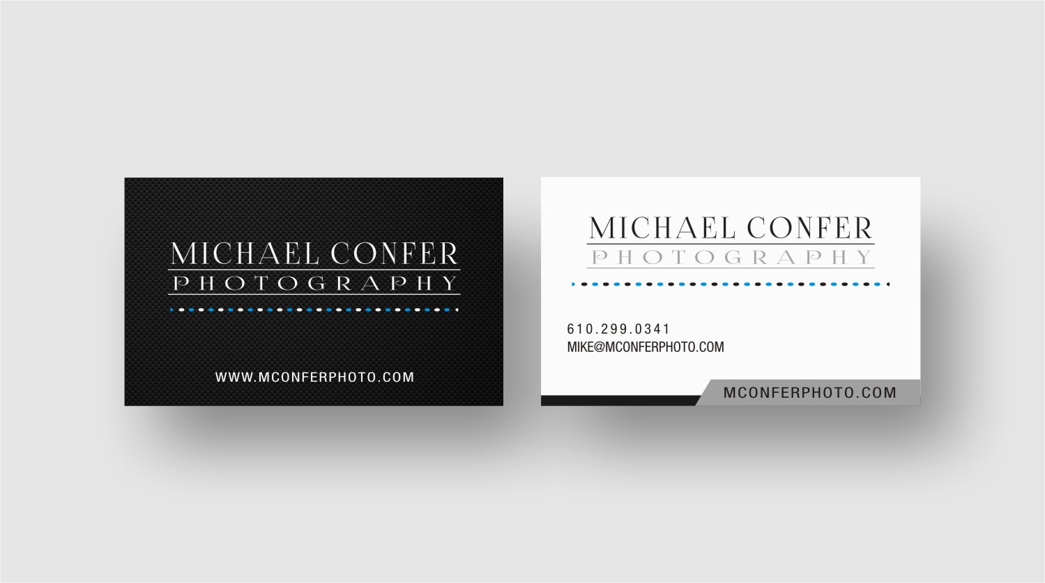 Business Card Design by INDIAN_Ashok for Michael Confer Photography | Design #17397002