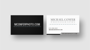 Visitenkarten-Design von INDIAN_Ashok für Michael Confer Photography | Design: #17419075