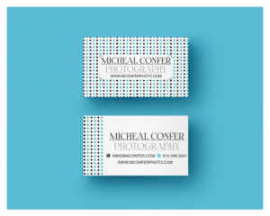Visitenkarten-Design von LGD für Michael Confer Photography | Design: #17405124