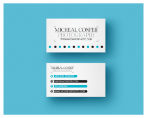 Diseño de Tarjeta de Presentación por LGD para Michael Confer Photography | Diseño: #17415208