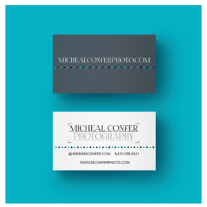 Visitenkarten-Design von LGD für Michael Confer Photography | Design: #17420266