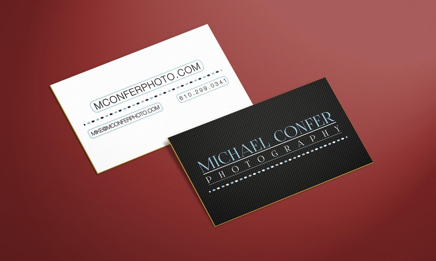 Business Card Design by Madhusudan for Michael Confer Photography | Design #17426976