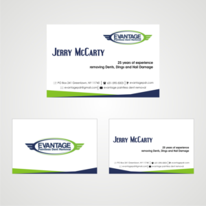 Business Card Design by Idzharys